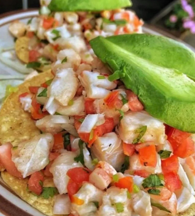Ceviche Tostada